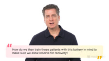 Rehabilitation for Muscle: Energy Stores, Reserves, and Recovery