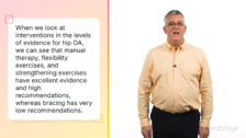 Recommendations for Hip OA From the Clinical Practice Guidelines
