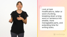 Adaptations and Supports for Handwriting Challenges