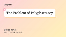 The Problem of Polypharmacy