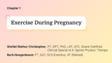 Exercise During Pregnancy