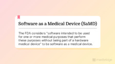 Medical Device and Software as a Medical Device