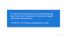 Practice Responsibilities Part 1: Indiana Physical Therapy Practice Act