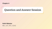 Question and Answer Session