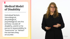 The Impact of Disability Models
